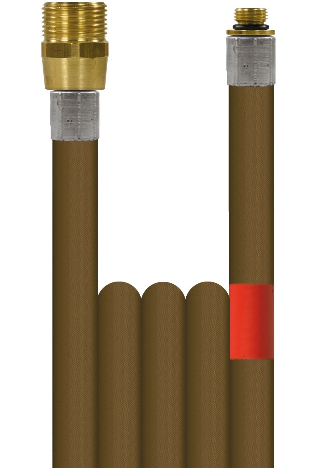 R+M Suttner Sewer Hose 15m DN4 300B M22 x 1/8" M, 300 Bar