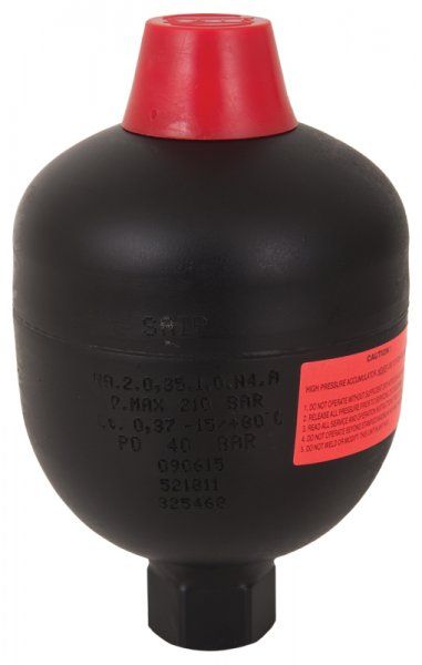 0.32 litre high-pressure pulsation dampener