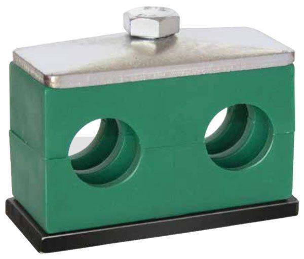 Twin Tube Clamp - 15mm Tube
