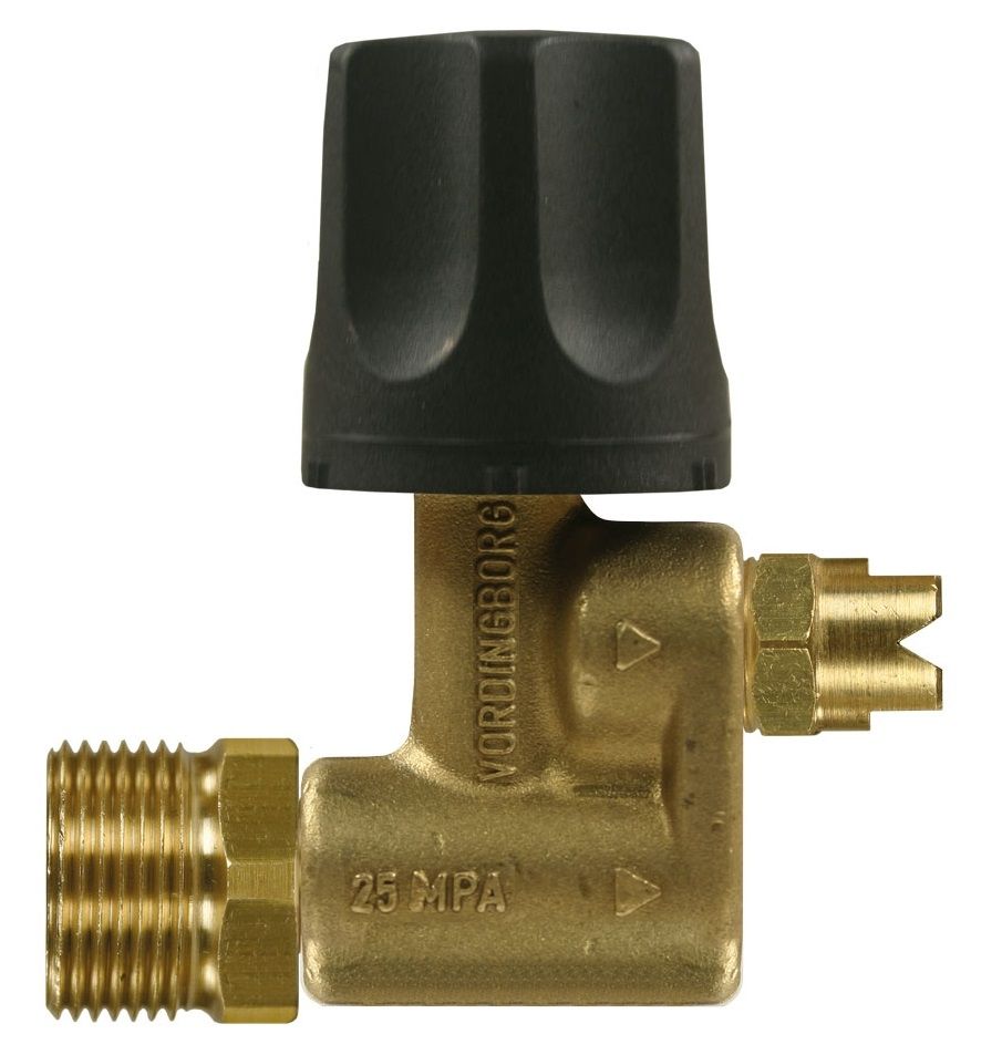 ST53 Stubby Lance with Valve, M22 M, Low Pressure Nozzle