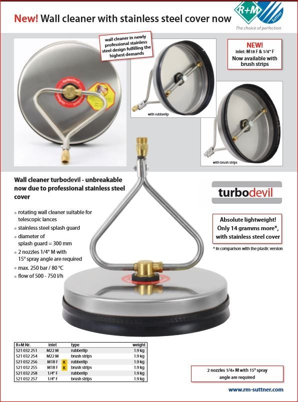 Turbo Devil 320mm SS for Telescopics, 250 Bar, 30 LPM – image 2