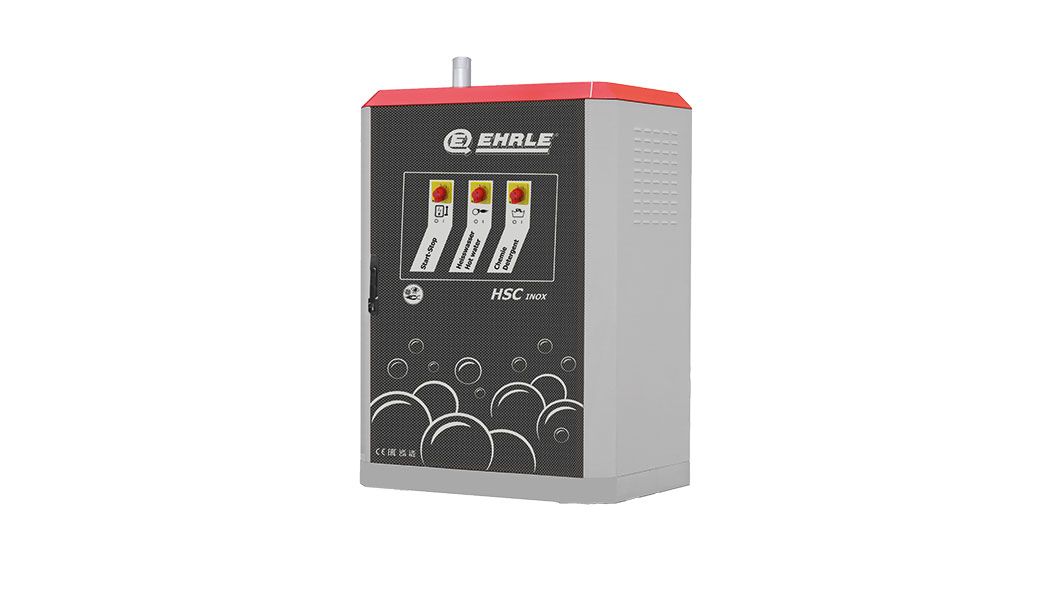 Ehrle HSC1140 INOX Gas-Fired Static Hot Pressure Washer – 400V – 165 Bar – 16.7 LPM