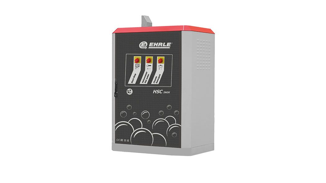 Ehrle HSC1240 INOX Oil-Fired Static Hot Pressure Washer – 400V – 160 Bar – 20 LPM