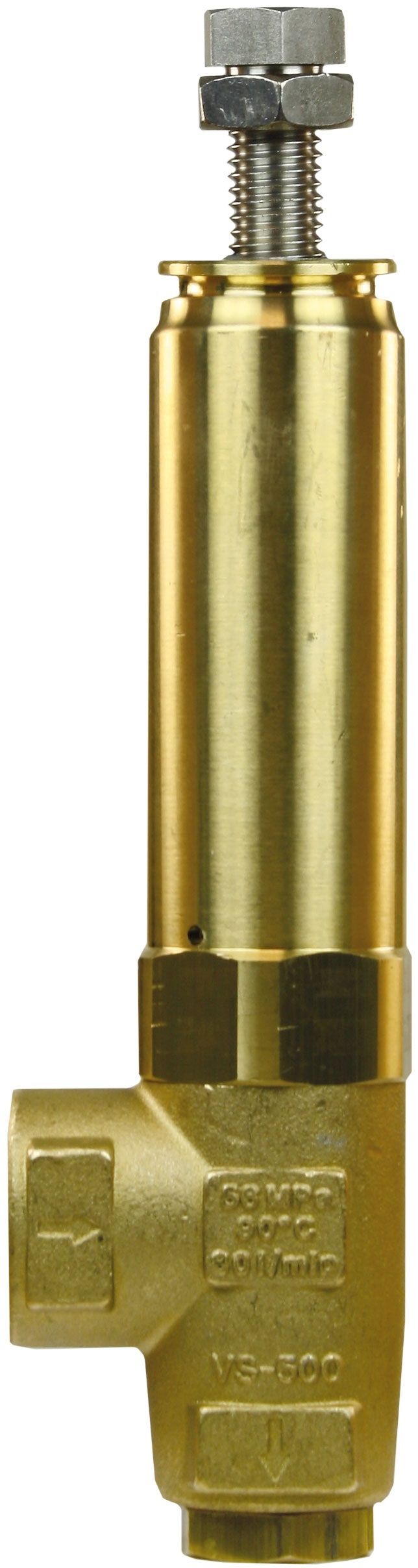 VS500 Safety Valve 500 Bar 1/2" F x 3/8" F