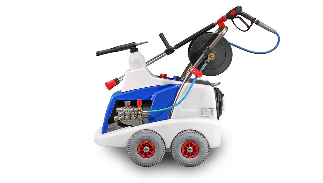 Ehrle KD1140-F Premium Cold Water Pressure Washer – 400V – 180 Bar – 16.7 LPM – with Hose Reel – view 2