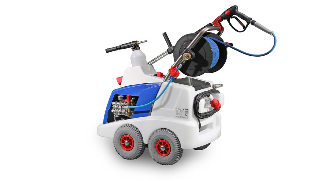Ehrle KD1140-F Premium Cold Water Pressure Washer – 400V – 180 Bar – 16.7 LPM – with Hose Reel – view 5