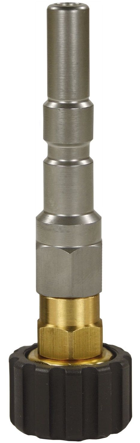 Suttner KEW Spigot Plug Adaptor – M22 F (14mm Nose), Stainless Steel