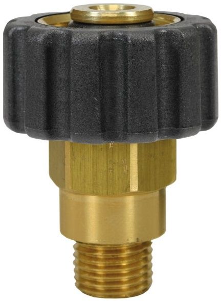 R+M Suttner ST40 Nickel-Plated Brass Screw Coupling M22F x 1/4" M