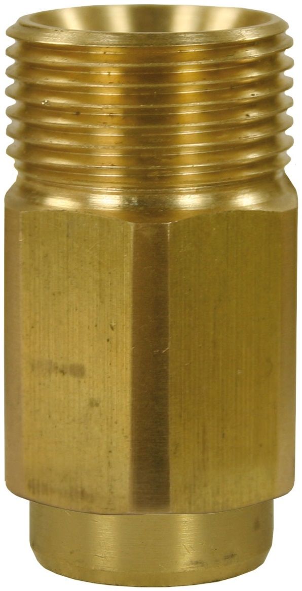 Female to Male Brass Quick Screw Nipple Adaptor-M22 M to 3/8" F (40mm)