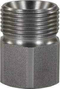Female to Male Stainless Steel Quick Screw Nipple Adaptor-M22 M to 3/8" F
