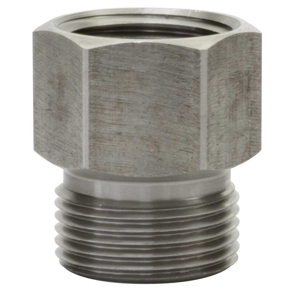Female to Male Stainless Steel Quick Screw Plug Adaptor-M22 M to 1/2" F