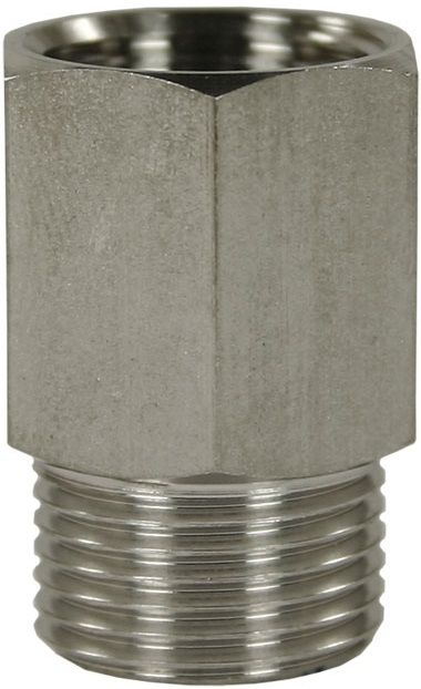 Female to Male Stainless Steel Extension Nipple Adaptor-1/2" F to 1/2" M