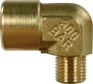 Elbow Brass 3/8" M x 3/8" F