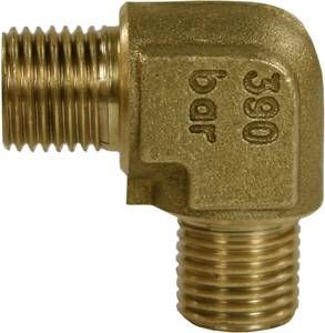 Elbow Brass 3/8" M