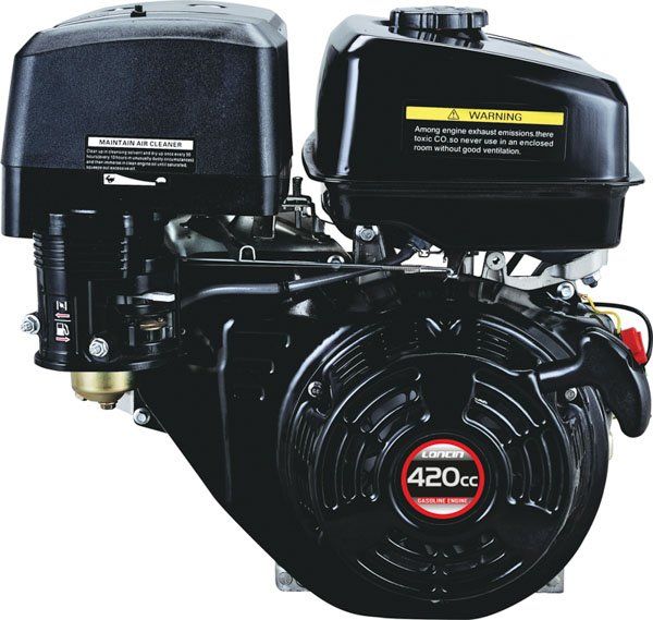 Loncin G420F-P5 Petrol Engine 15HP Recoil Start 1 Inch Shaft Part No 601-1129