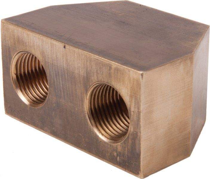 Pressure Washer Flow Splitter Manifold 1/2" F x 1/2" F