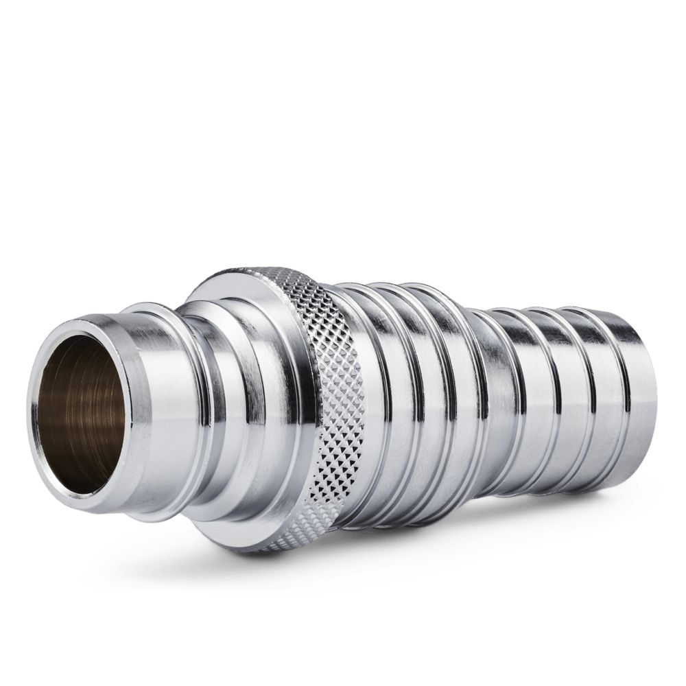 NITO Series 6 Probe x 1/2"-3/4" Tapered Hose Tail – Chrome Plated Brass