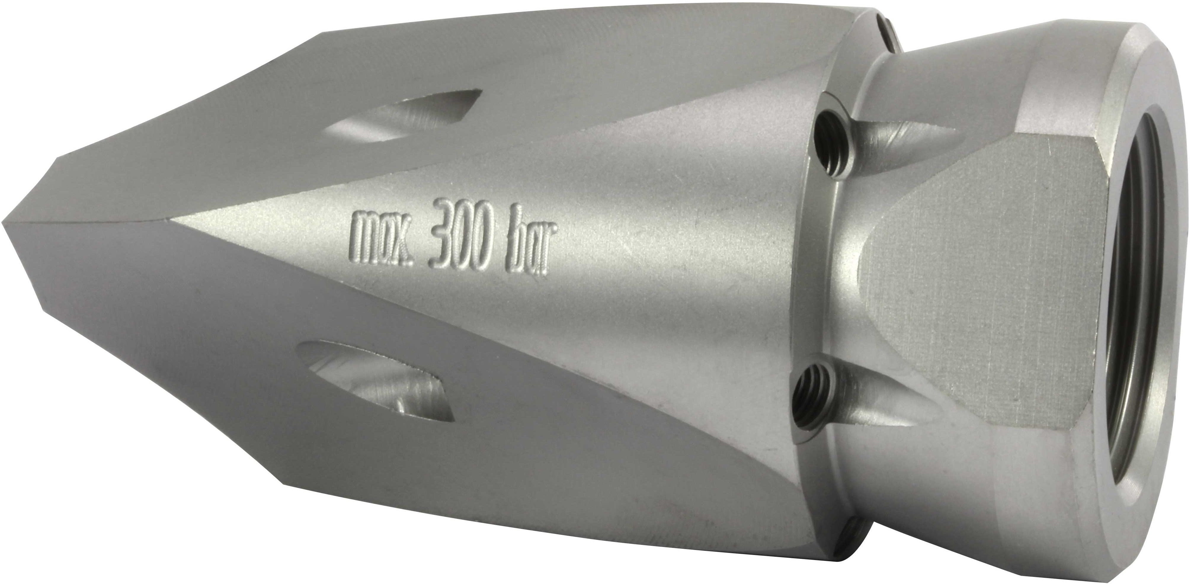 R+M Suttner Milling Nozzle 3/4" F 4F, 6R Size 45, 300 Bar