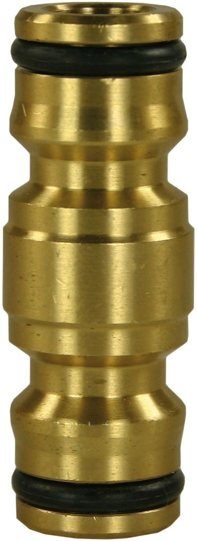 1/2" Brass Hose Connector – Garden Double Plug Joiner