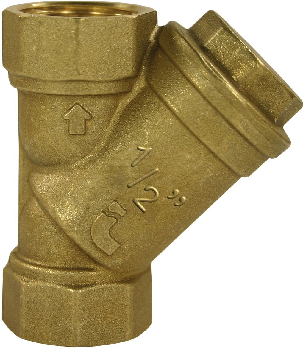 Y water filter 500 micron 1/2 inch female stainless steel – inline water system protection