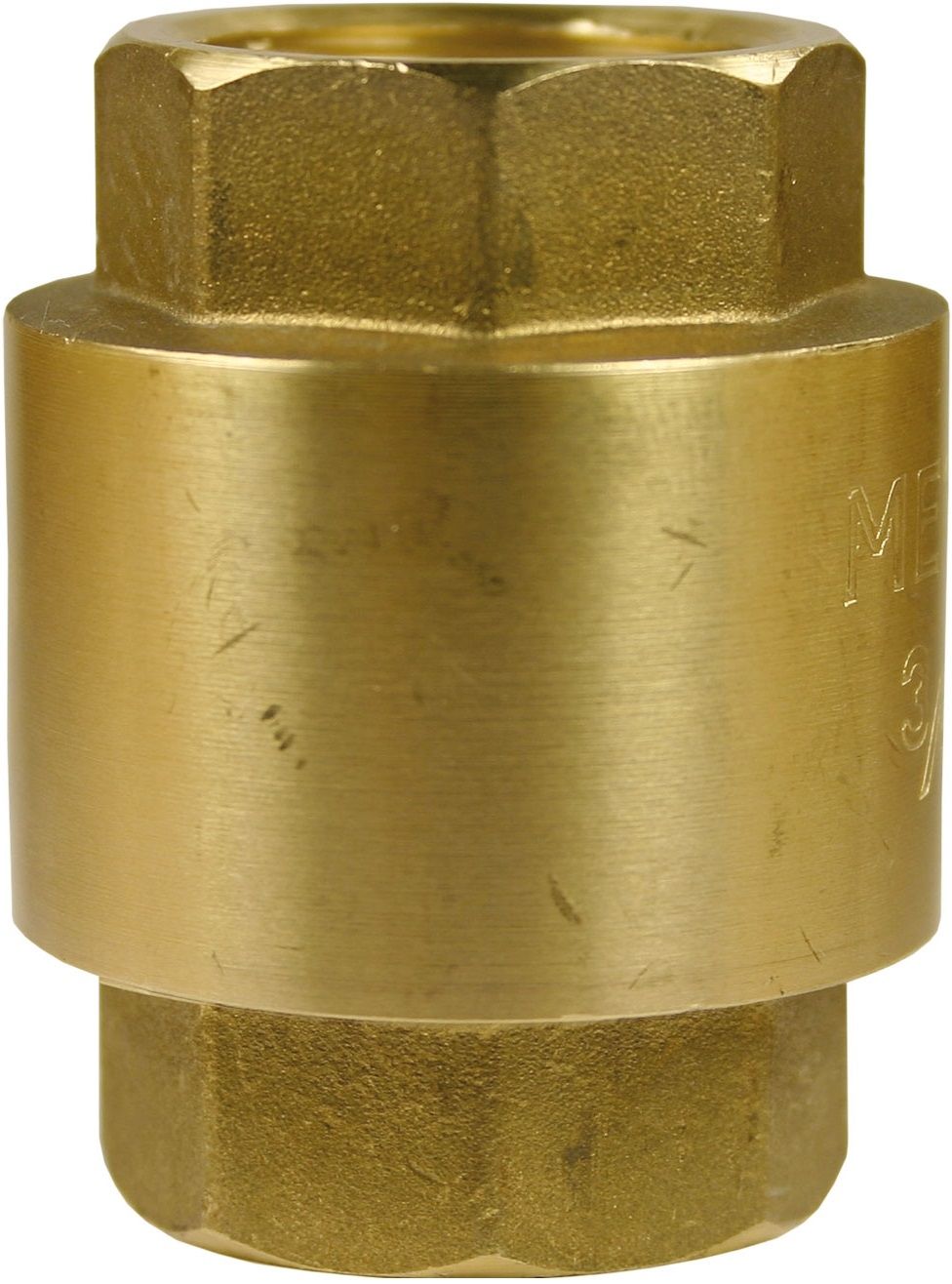 York 3/4" Brass Non Return Valve, 12 Bar