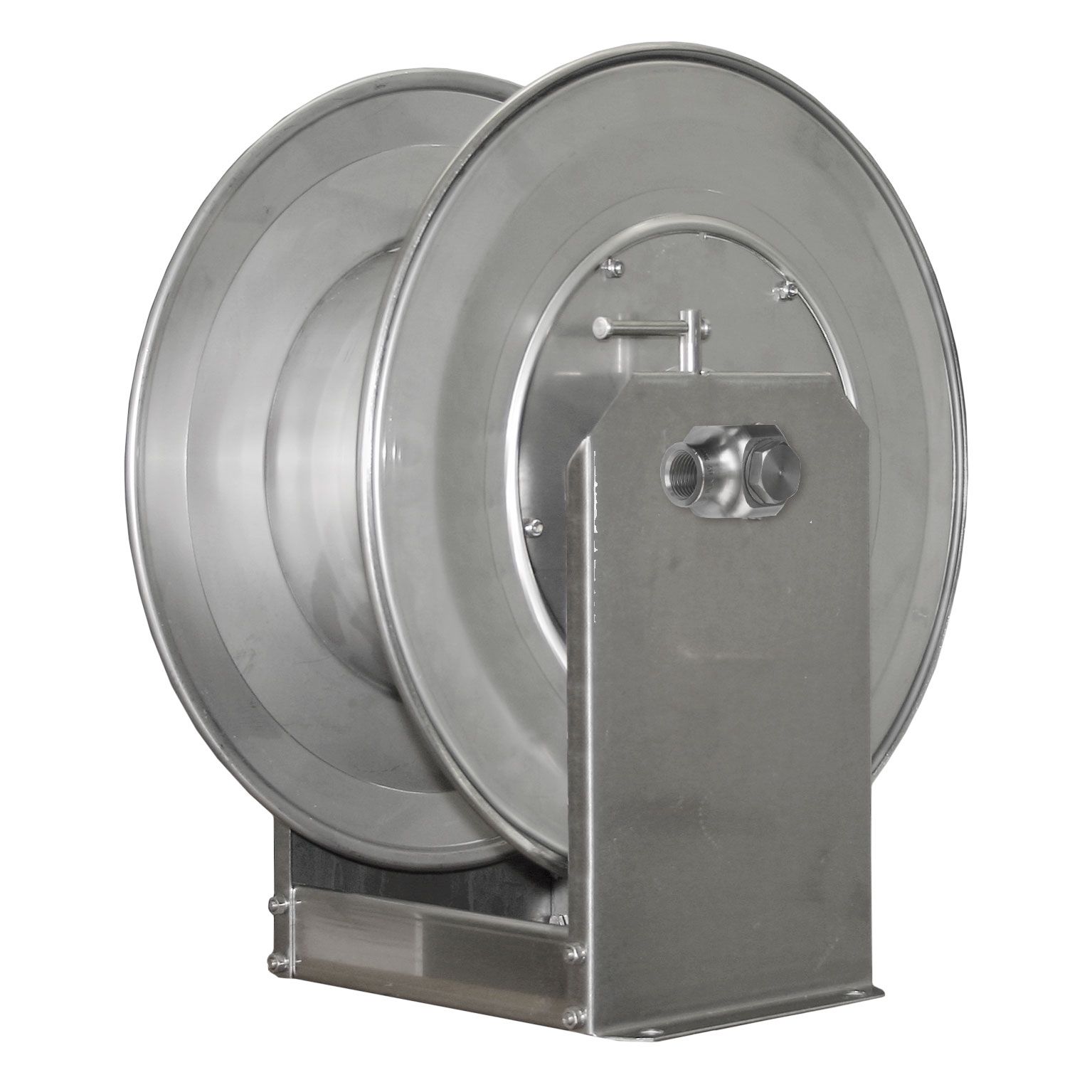 STKI Stainless Steel Low Pressure Manual Hose Reel 35m 100 Bar