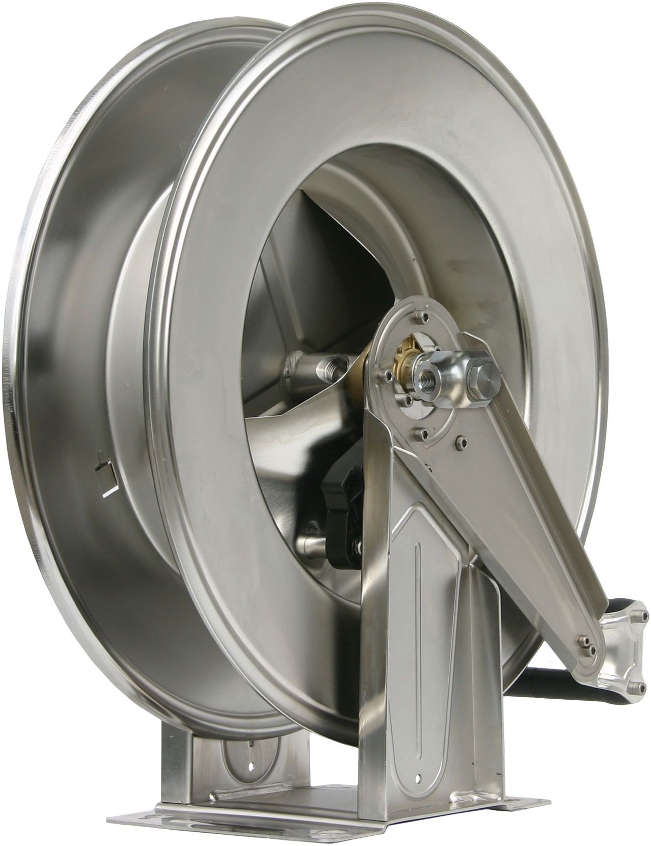 RM 534 Stainless Steel Automatic Hose Reel – Hygienic 28m Food Industry High Pressure Reel