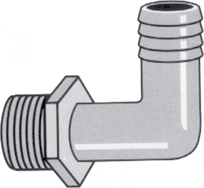 90° Hose Barb