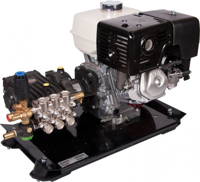 Honda GX390 and Interpump WS251 Petrol Engine Pump Unit, 250 Bar, 15 LPM