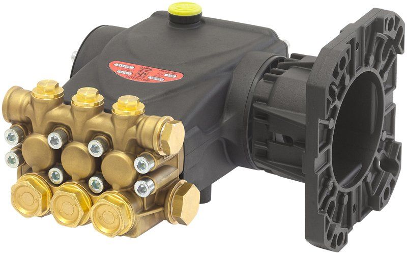 Interpump series 58 E2E2815C is a hollow shaft that can mounted to a engine
