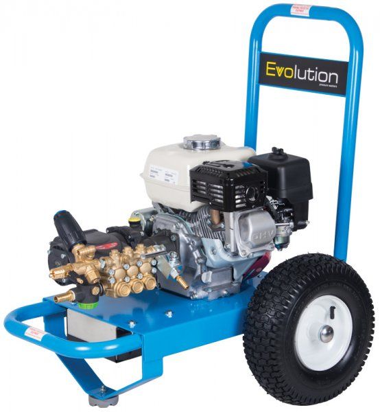 Evolution 2 14150 Honda GX200 Petrol Pressure Washer, 150 Bar, 14 LPM, Electric Start