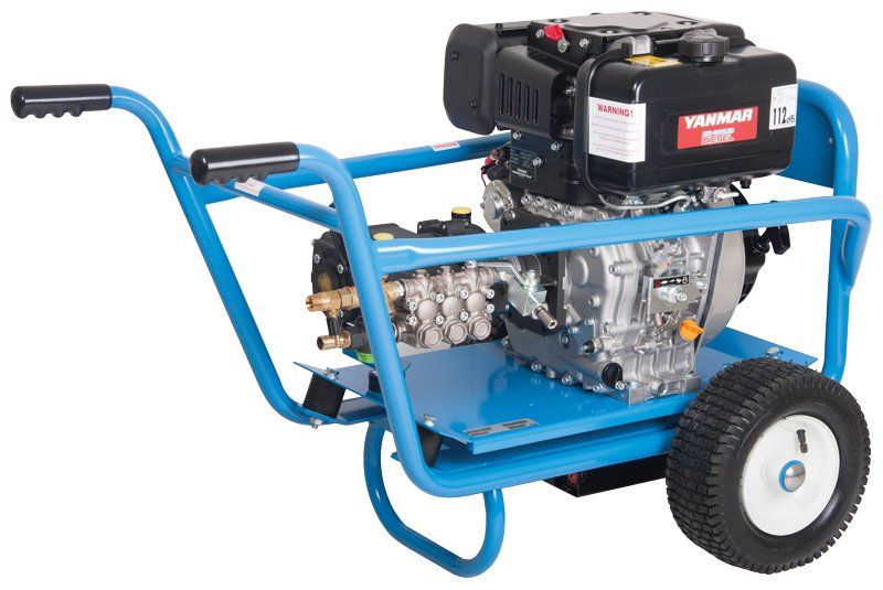 Evolution 3 15200 Yanmar L100V Diesel Pressure Washer, 200 Bar, 15 LPM, Electric Start