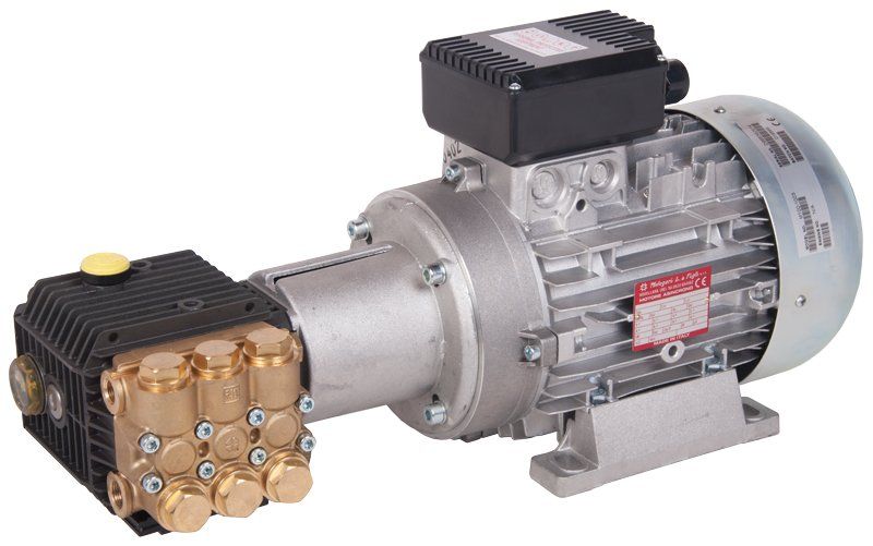 Interpump FE51 Series Motor Pump Unit M100-1004 - Compact Industrial Pump with 100 Bar Pressure and 3 Hp Motor
