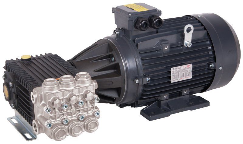 Interpump VHT66 MPU – 23LPM 250 Bar Hot Water Pressure Pump Unit