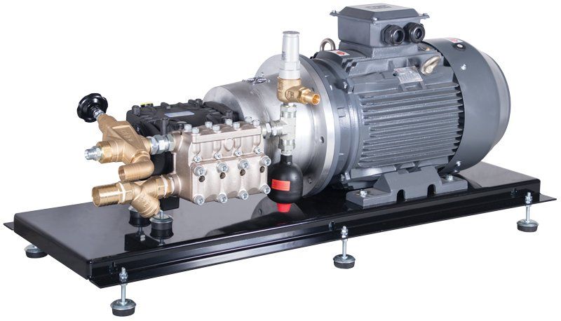 Pratissoli KT28 Series Motor Pump Unit with Valves and Filter, 415V, 200 Bar, 70 LPM, 30kW