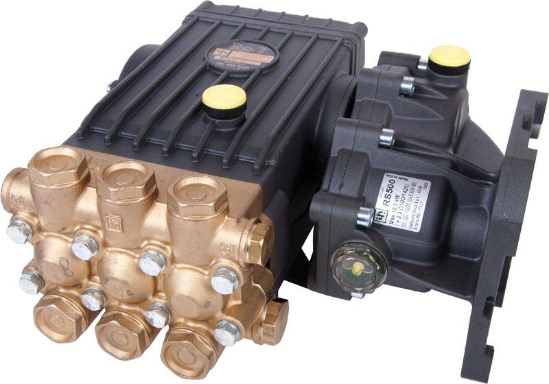 Interpump WS151 Pump + RS500 Gearbox Assembly