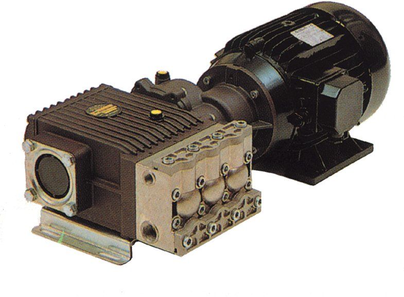 Interpump T69 Series Motor Pump Unit with Gearbox, 415V, 50 Bar, 40 LPM, 5.5hp, T44 Pump