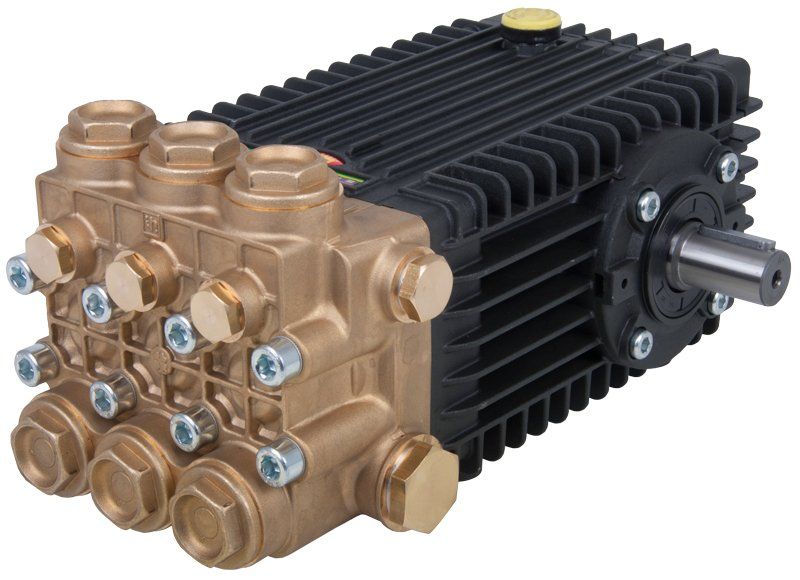 Interpump W2141 66 Series Solid Shaft Pump 41 L/min 210 Bar