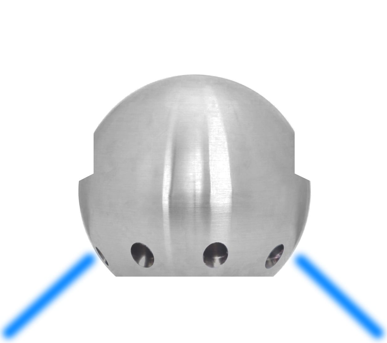 R+M Suttner Grease Ball Nozzle 1/4" F 080 8R, 500 Bar