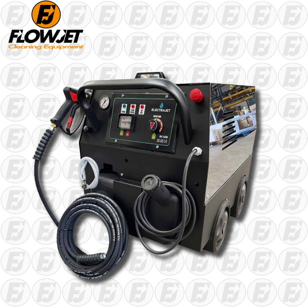 ElectraJet MD2 Mobile Hot Pressure Washer, Diesel Fired, 200 Bar, 15 LPM