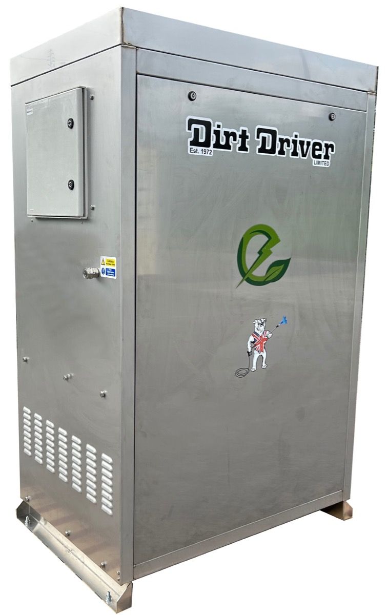 Dirt Driver Electristatic 18kW Electric Static Hot Pressure Washer, 150 Bar, 12 LPM