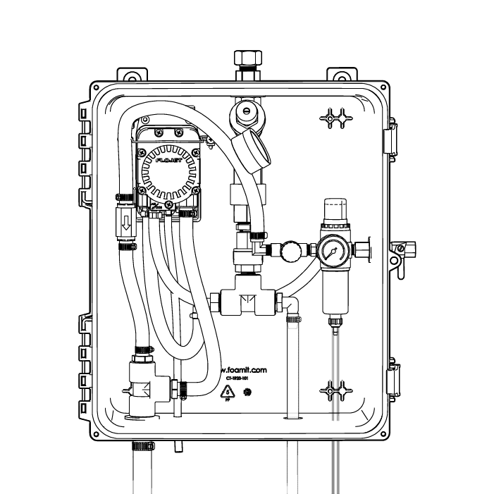 FOAMit High Concentration Foam Unit with All-Poly Fittings – image 6