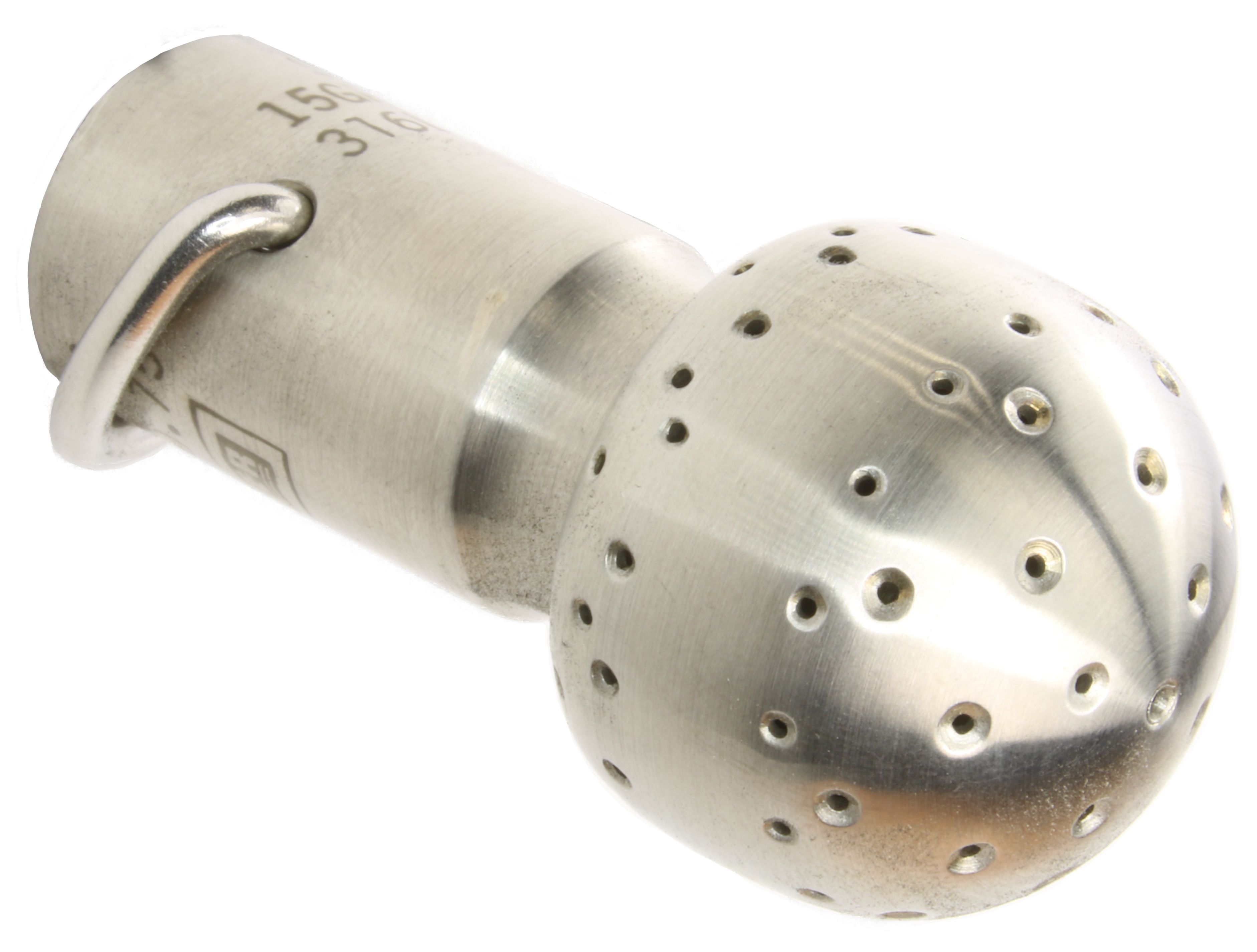 Lechler Static Spray Ball – 3/4" BSP, 360° Coverage, 85 LPM (Stainless Steel) 4 Bar