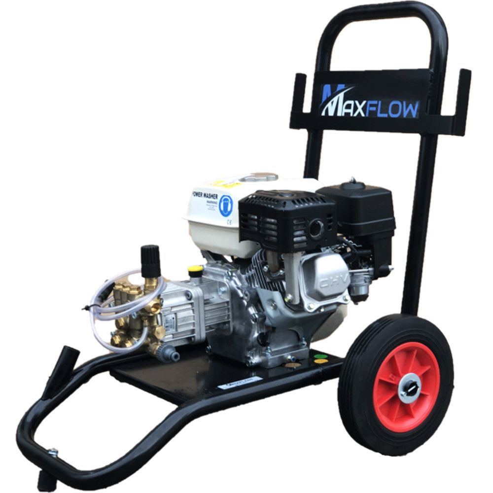 Maxflow Honda GP200 Cold Water Pressure Washer – 140 Bar, 11 LPM, Comet pump, ideal for industrial and commercial cleaning applications.