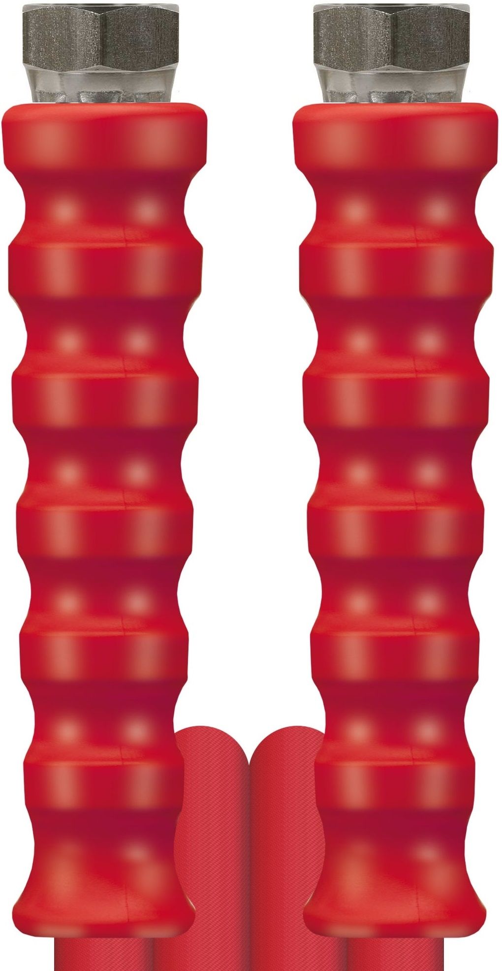 Hygiene Ultra 40 Hose – 30m Red, 1/2" Stainless Steel Female x Female Ends, 40 Bar