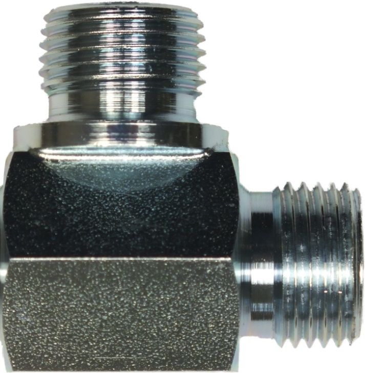 Male to Male Zinc Plated Steel Elbow-3/8" M to 3/8" M