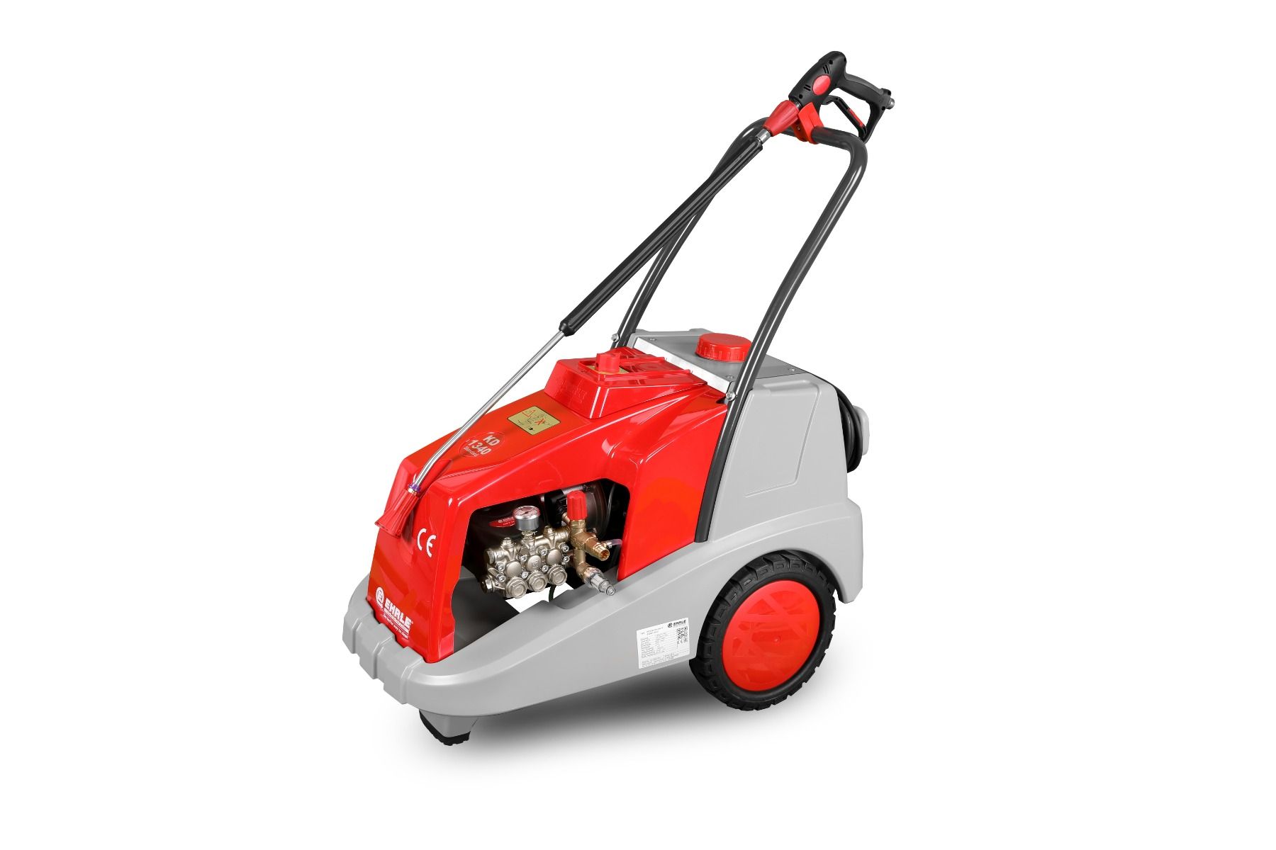 EHRLE KD1340 4x4-C high flow cold water high pressure cleaner
