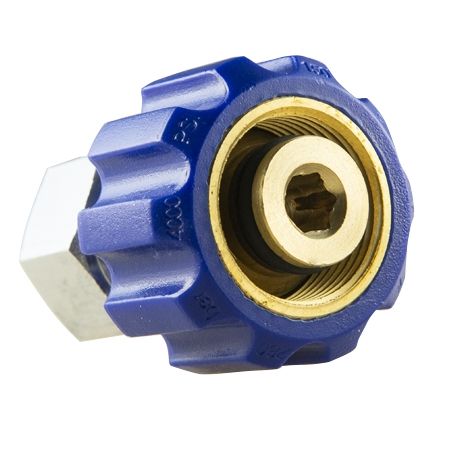 Coupling M22 F x 1/4" F to Suit 15mm Nose, 400 Bar – image 3