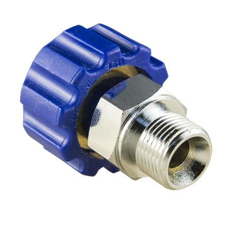Coupling M22 F x 3/8" M to Suit 15mm Nose, 400 Bar – image 2