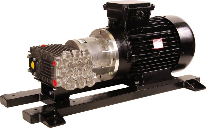 Interpump VHT66 Series Motor Pump Unit, 415V 15kW, 200 Bar, 29 LPM, VHT6635 Pump – image 1